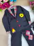 Conjunto Junino Princesa Belli Seu Manoel Terno Preto