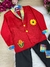 Conjunto Junino Princesa Belli Seu Zéca Terno Vermelho - comprar online