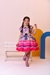 Vestido Infantil Junino Festa São João Luxo Xadrez Colorido - comprar online