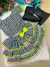 Conjunto Banana Club Junino Luxo Adulto Sofia Preto