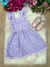 Vestido Banana Club Celine Lilas Listrado - comprar online
