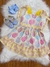 Imagem do Vestido Infantil Coelhinho da Páscoa Amarelo Luxo Festas