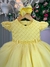 Vestido Menina Bonita Bebe Julieta Amarelo
