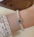 Pulseira Francesa Aquamarine
