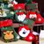 Meias Decoração da árvore de Natal 17cm