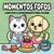 Momentos fofos cute e comfy -65 Desenhos para Colorir