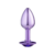 Plug Anal Roxo Tamanho P Com Pedra Sexy Fantasy - comprar online