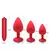 Plug Anal e Bullet Vermelho - comprar online
