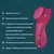 Satisfyer Panty Vibrator - Vibrador de calcinha - Vibrador de clitóris - App