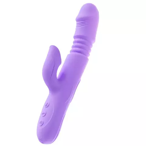 Vibrador Maria Clara - Vibrador de clitóris + Ponto G com aquecimento