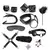 Kits de brinquedos sexuais BDSM para Casais, Algemas e muito mais