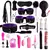 BDSM Conjunto Bondage de couro fake