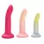 Dildo de silicone, com ventosa forte - várias cores e tamanhos - comprar online