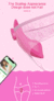 Vibrador de Calcinha Ayla - Com controle por APP na internet