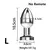 Plug Anal vibratório - 7 velocidade - metal - comprar online
