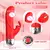 Imagem do Rabbit RED - Vibrador Coelho de clitóris, Estimulador Vaginal + Ponto G, Mulheres
