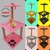 Arranhador Para Gatos 3 Bases Grande colorido t20-b