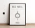 quadro decorativo com moldura preta e vidro serie Game Of Thrones Got House Martell