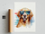 poster decorativo pet Cachorro Golden Retriever