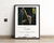 quadro decorativo com moldura preta e vidro musica spotify Anitta Funk Generation e na tic tac toe home decor 