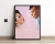 quadro decorativo com moldura preta musica spotify Gloria Groove Affair