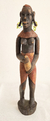 ANTIGUA FIGURA AFRICANA DE MADERA