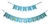 banderines celeste