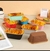 MOLDE CUPCACKE RECTANGULAR METALIZADO