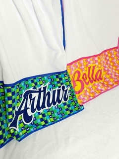 Toalha personalizada na internet