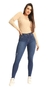 Calça Jeans Feminina Skinny básica Cintura Alta Biotipo Jeans original - loja online