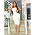 Vestido gringa branco Mid - Glizzy Shop