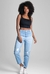 Calça Mom Feminina Cintura Alta Sawary Jeans Original na internet