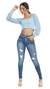 Calça Jeans Feminina Skinny Cintura Alta Biotipo Jeans original - Glizzy Shop