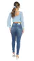 Calça Jeans Feminina Skinny Cintura Alta Biotipo Jeans original - comprar online
