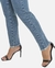 Calça Feminina Mom jeans barra desfiada bolso funcional - loja online