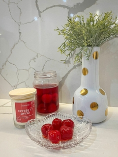VELA AROMÁTICA DE CEREJA E AVELÃ 60G - comprar online