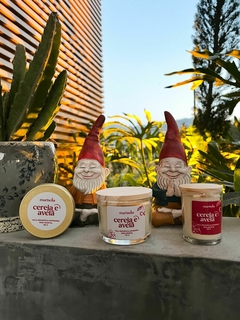 VELA AROMÁTICA CEREJA E AVELÃ 110G