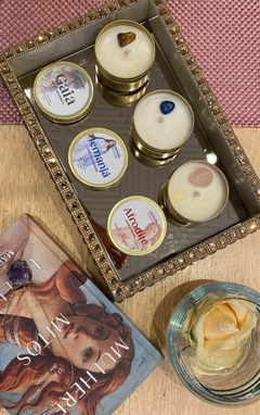 VELA AROMÁTICA DEUSA AFRODITE 90G - comprar online