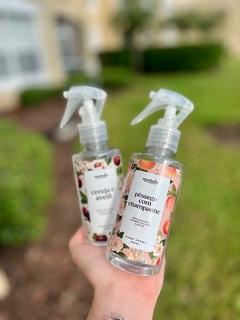 HOME SPRAY PESSÊGO COM CHAMPANHE 200ML - Marbella Velas