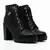 Bota Coturno Cano Curto Moleca Salto Bloco - comprar online