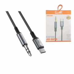 Cabo Auxiliar TIPO-C / P2 conector 3.5mm Linha Premium EL-3120-TY
