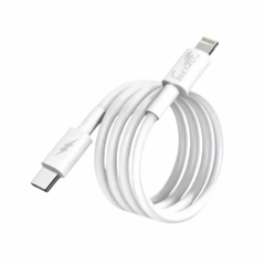 Cabo de dados Lightning / TIPO-C 30W de 1 Metro - Suporte Roque Tecnologia e Suprimentos