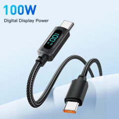Cabo de Dados 100W TIPO-C / TIPO-C Indicador Digital Linha Premium EL-3115-CC na internet