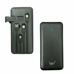 Carregador Portátil Power Bank 10000mAh com 04 Saídas USB / V8 / TIPO-C / Lightning - comprar online