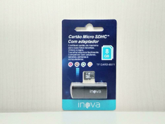 Cartão micro SDHC com adaptador