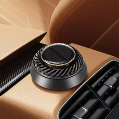Aromatizante Circular Difusor de Cheiro Para Carro a Energia Solar AL-3000 - Suporte Roque Tecnologia e Suprimentos