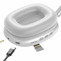 Fone de Ouvido Headphone Bluetooth Sem Fio Wireless WHITE na internet