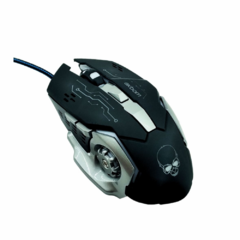 Mouse Gamer LED RGB com 6 Botões Base de Metal 4800 DPI Exbom MS-G280 - Suporte Roque Tecnologia e Suprimentos