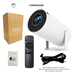 Imagem do Mini Projetor Portátil Hy300 1080p Full Hd Android Cinema Bt