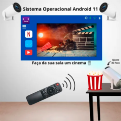 Mini Projetor Portátil Hy300 1080p Full Hd Android Cinema Bt - comprar online